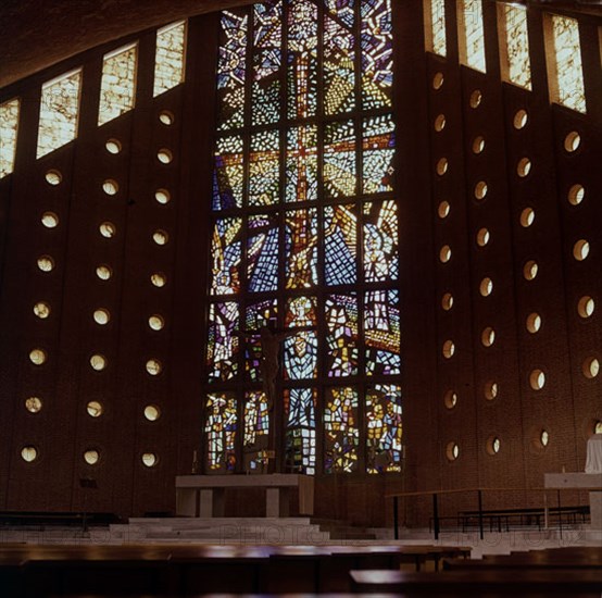 Vitraux de l'église des pères marianistes à Madrid