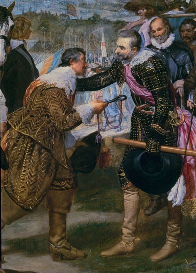 Velázquez, The Surrender of Breda (detail)