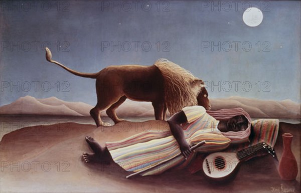 Rousseau, La bohémienne endormie