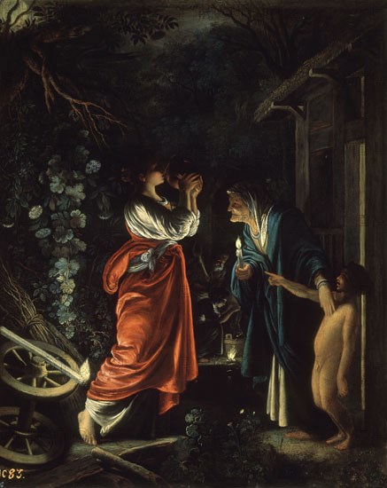 Elsheimer, Cérès dans la maison de Becuba