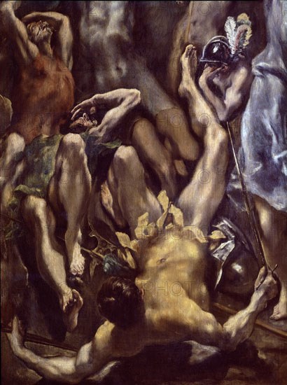 El Greco, The Resurrection (detail)