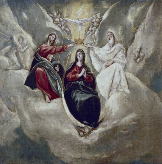 Le Greco, Le Couronnement de la Vierge