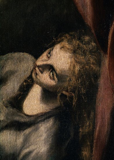 El Greco, The Crucifixion (detail)