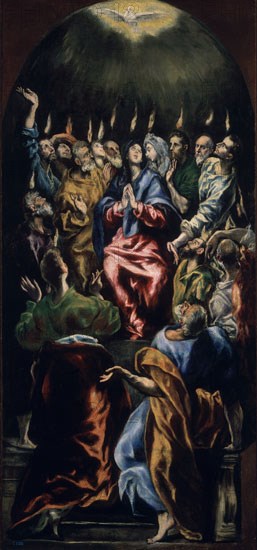 Le Greco, La Pentecôte