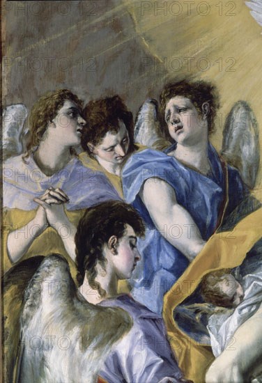 Le Greco, La Trinité (détail)