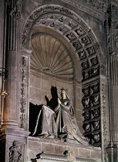 Statue de Beatriz de Suavia
