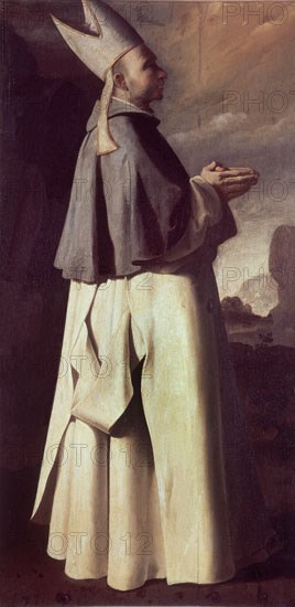 Zurbaran, Saint Hugo de Grenoble