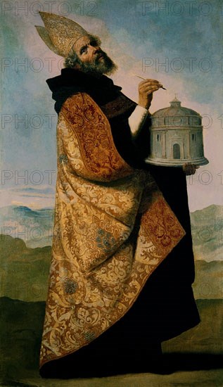 Zurbaran, St. Augustine