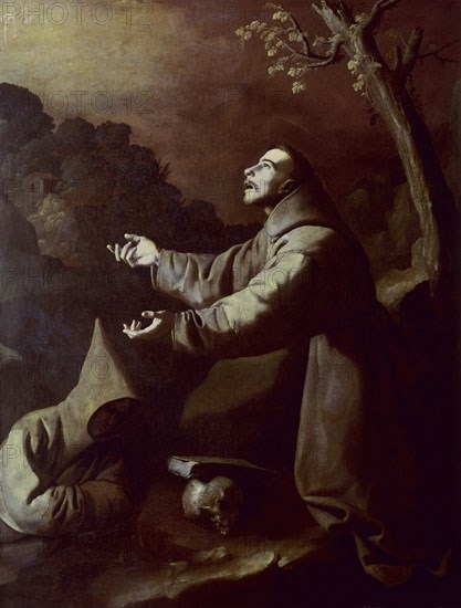 Zurbaran, Stigmatisation de Saint François