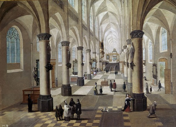 Mozo, Intérieur d'une église flamande