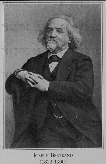 Portrait de Joseph François Louis Bertrand
