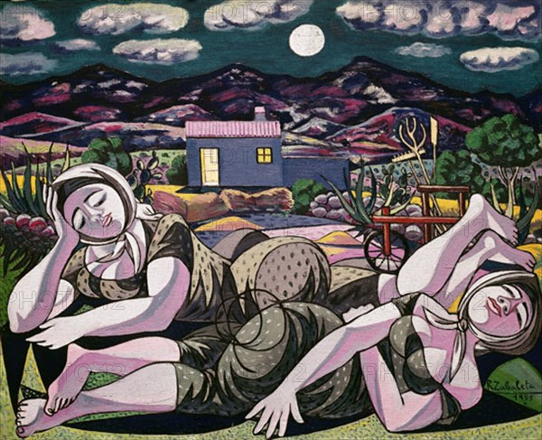 Zabaleta, Two women