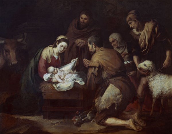 Murillo, Adoration des bergers