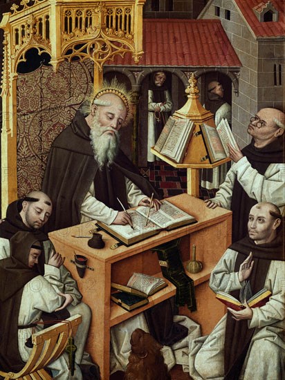 Maestro del Parral, St. Jerome in his Office