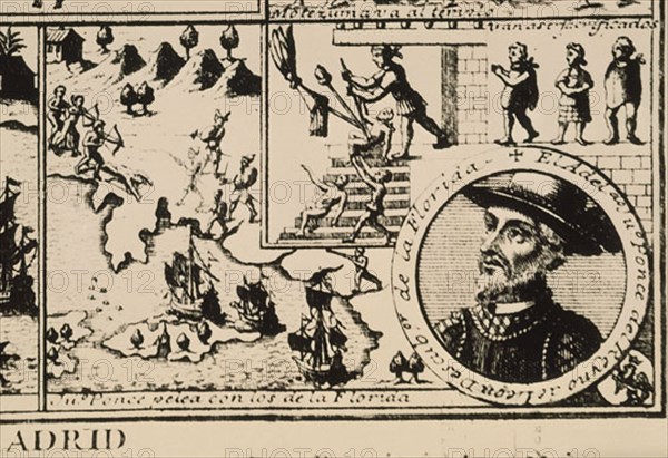 HERRERA Y TORDESILLAS ANTONIO 1549/1625
HISTORIA GENERAL-DECADA 2-PONCE DE LEON DESCUBRE FLORIDA
MADRID, BIBLIOTECA NACIONAL H AMERICA
MADRID
This image is not downloadable. Contact us for the high res.