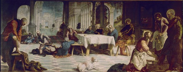 Tintoretto, Christ Washing the Disciples' Feet