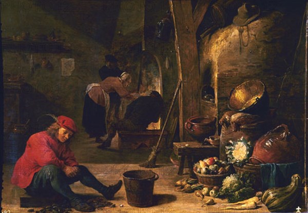 Teniers (le jeune), La cuisine