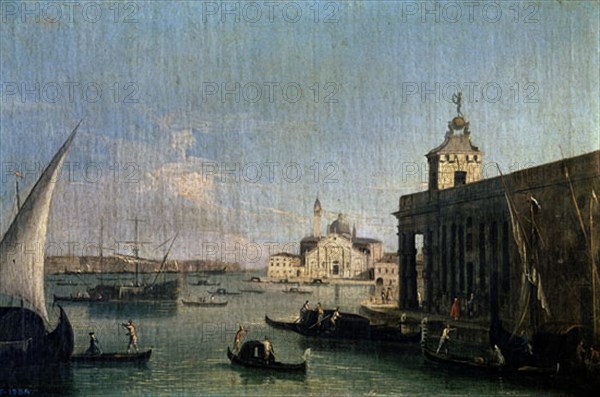 Canaletto, San Giorgio Maggiore and Venetian customs house