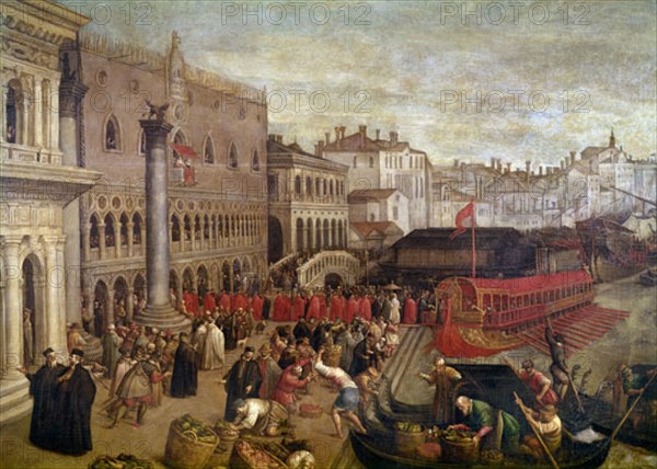 Bassano, The Doge embarks at Venice