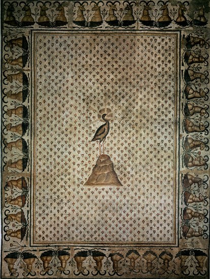 MOSAICO ROMANO S V D JC-PROCD VILLA DAFHNE-EL FENIX-6X4,25 M
PARIS, MUSEO LOUVRE-INTERIOR
FRANCIA