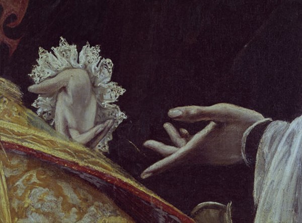 El Greco, Burial of Count Orgasz (detail hands)