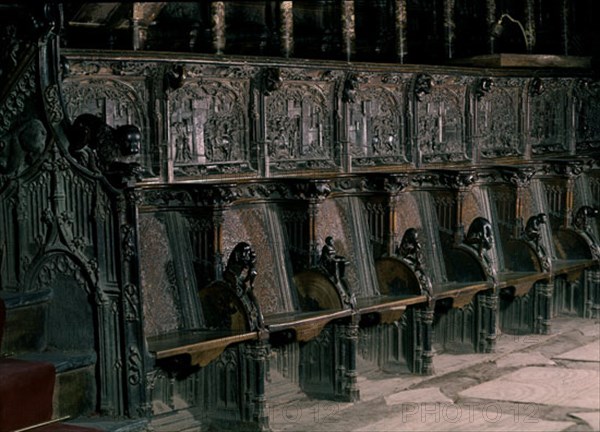 BERRUGUETE ALONSO 1488/1561
SILLERIA DEL CORO - DETALLE
TOLEDO, CATEDRAL CORO BAJO
TOLEDO