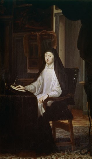 Carreño de Miranda, La reine Marguerite d'Autriche