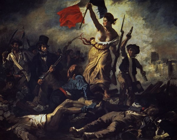 Delacroix, La Liberté guidant le peuple