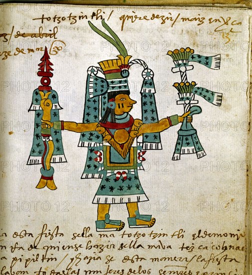 Detail of a page from the Tudela Codex
