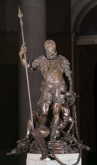 LEONI LEONE 1509/92
CARLOS V DOMINA EL FUROR - 1564 - ESCULTURA EN BRONCE - 251 CM DE ALTURA - RENACIMIENTO ESPAÑOL
Madrid, musée du Prado