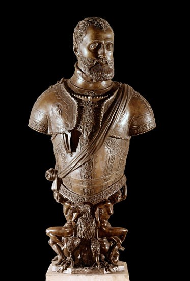 LEONI LEONE 1509/92
BUSTO DE CARLOS V EN BRONCE-RENACIMIENTO ESPAÑOL 1550 BRONCE 112 CM ALTURA
Madrid, musée du Prado