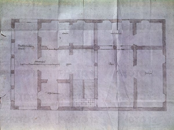 PLANO ADUANA CART.INDIAS
SEVILLA, ARCHIVO INDIAS
SEVILLA

This image is not downloadable. Contact us for the high res.