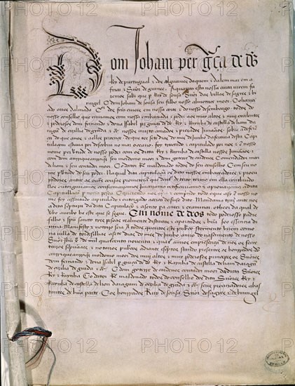 The Treaty of Tordesillas