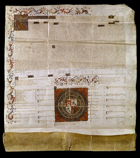 PRIVILEG RODADO JUAN II-DONACION A SEVILLA DE LA VILLA ARCOS-1435
SEVILLA, ARCHIVO MUNICIPAL
SEVILLA