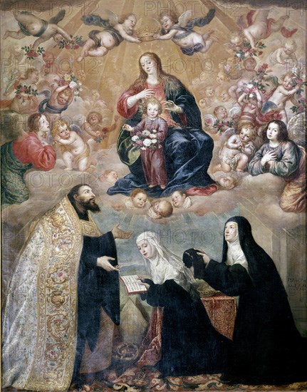 Pereda, Profession de foi d'Anne Marguerite d'Autriche