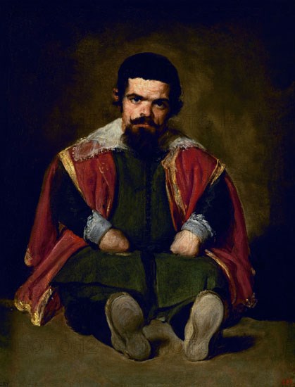 Velázquez, Portrait of Sebastián de Morra