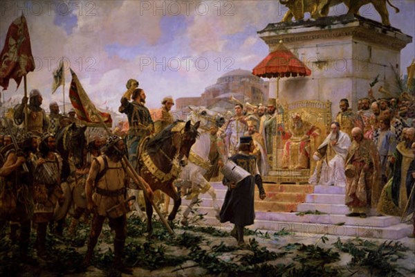 Moreno Carbonero, Roger de Flor à Constantinople