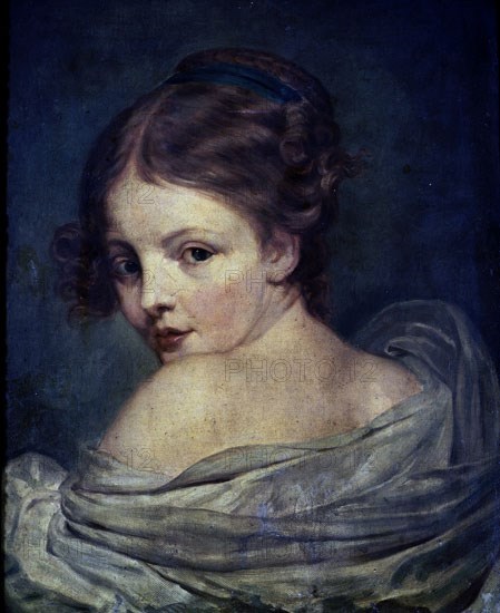 Greuze, Girl looking over her shoulder