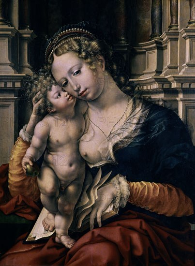 Mabuse, The Virgin with the Child