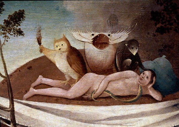 BOSCO EL 1450/1516
VIAJE AL TONDAL - DETALLE DESNUDO
Madrid, musée Lazaro Galdiano