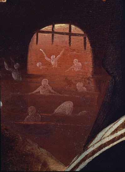 BOSCO EL 1450/1516
VIAJE AL TONDAL - DETALLE DEL INFIERNO
Madrid, musée Lazaro Galdiano