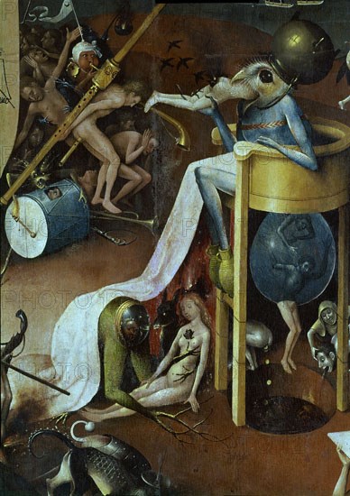 Bosch, Le Jardin des Délices (détail)