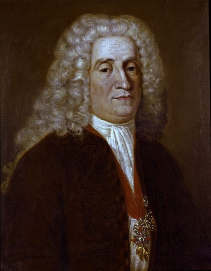 JOSE PATIÑO 1666-1737 - POLITICO ESPAÑOL Y MINISTRO DE FELIPE V
MADRID, MUSEO NAVAL
MADRID