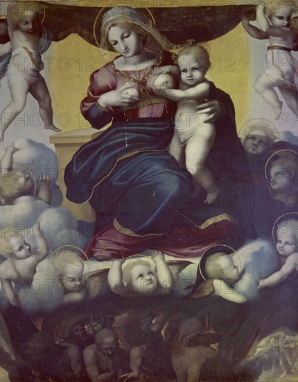 Machuca, La Vierge et les âmes du Purgatoire