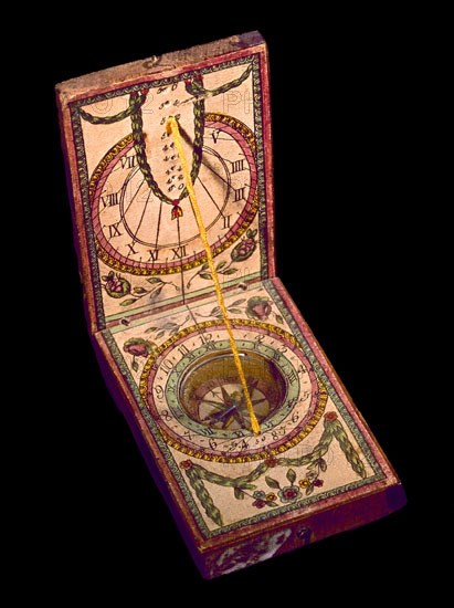 Compass and sundial