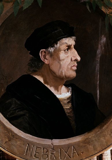 NEBRIJA ANTONIO DE(MARTINEZ DE CALA Y JARABA ANTONIO)1441/1522
SEVILLA, BIBLIOTECA COLOMBINA
SEVILLA