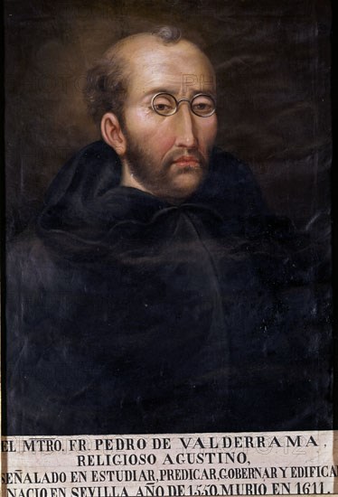 F PEDRO DE VALDERRAMA-RELIGIOSO AGUSTINO-1550/1611
SEVILLA, BIBLIOTECA COLOMBINA
SEVILLA