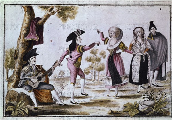BAYEU RAMON 1746/1793
MAJOS BAILANDO
MADRID, MUSEO MUNICIPAL
MADRID