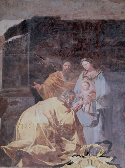 Goya, Frescos - The Adoration of the Three Wise Men