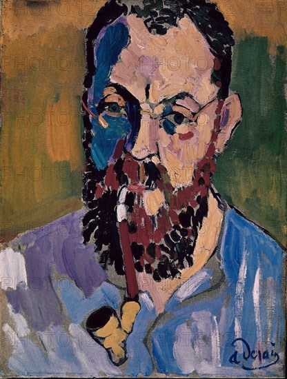 Derain, Portrait de Henri Matisse